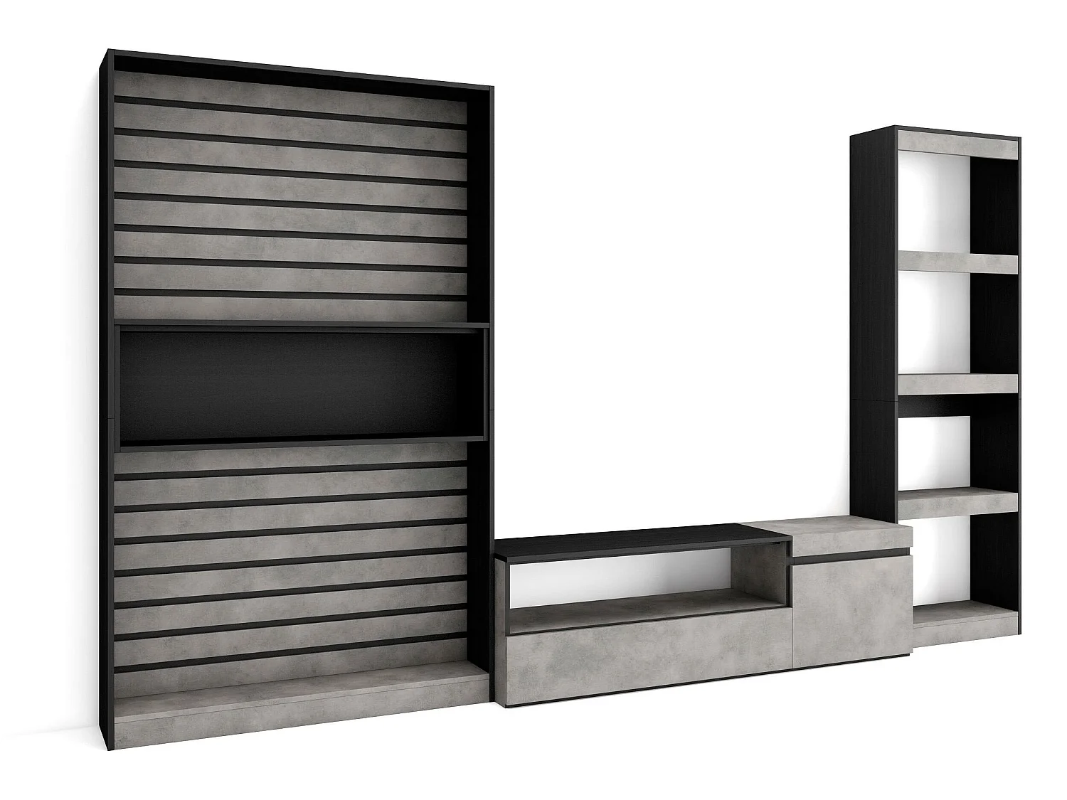 Meubels voor woonkamer, 320x186x35cm, TV-Tafel, Cement