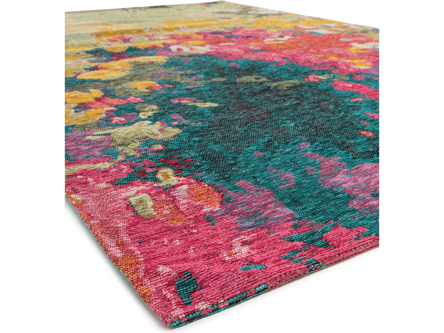 Tapis tissé à plat Stay Multicouleur 75x165 cm