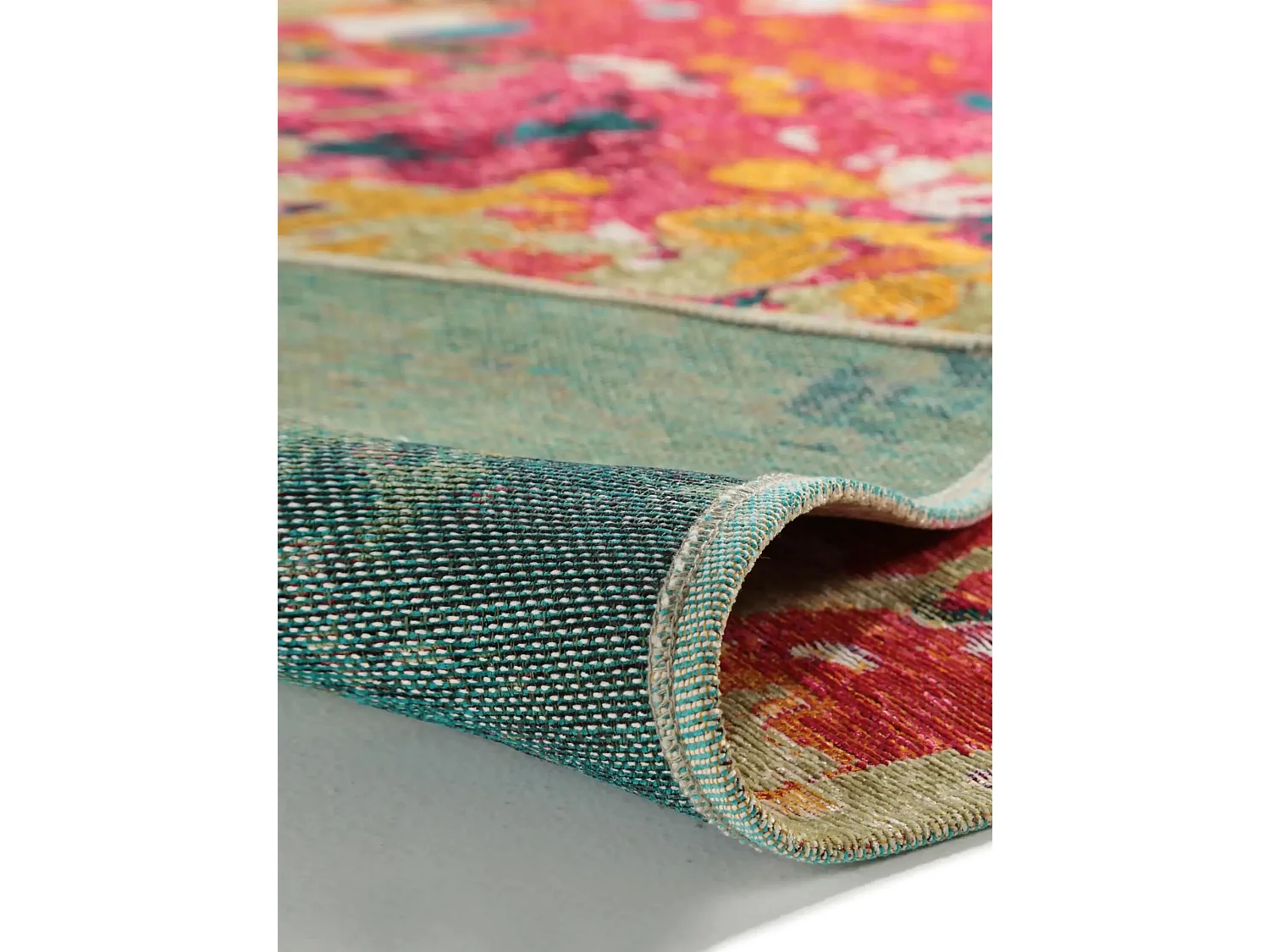 Tapis tissé à plat Stay Multicouleur 75x165 cm