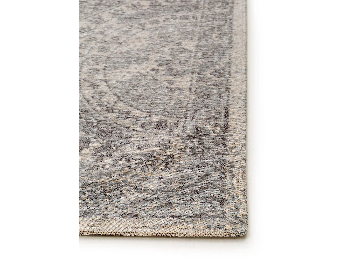 Tapis tissé à plat Tosca Gris 75x165 cm