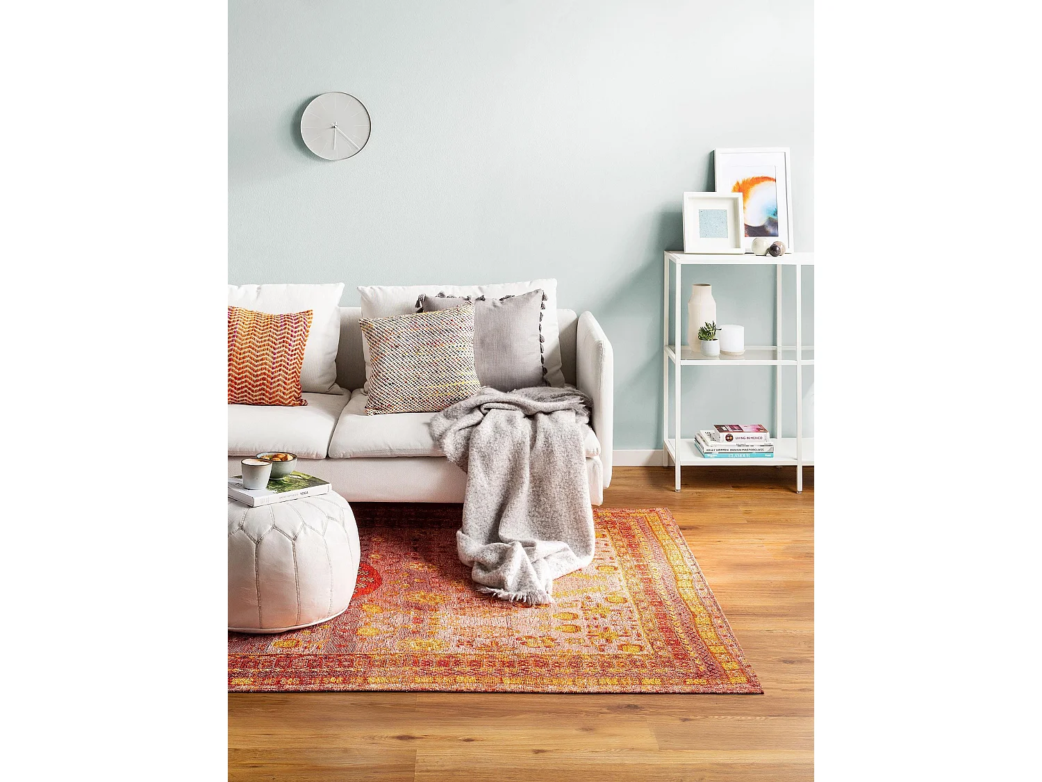 Tapis tissé à plat Stay Rouge 290x400 cm