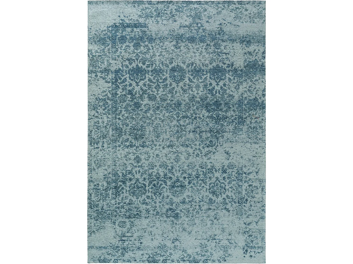 Tapis tissé à plat Tosca Bleu 75x165 cm