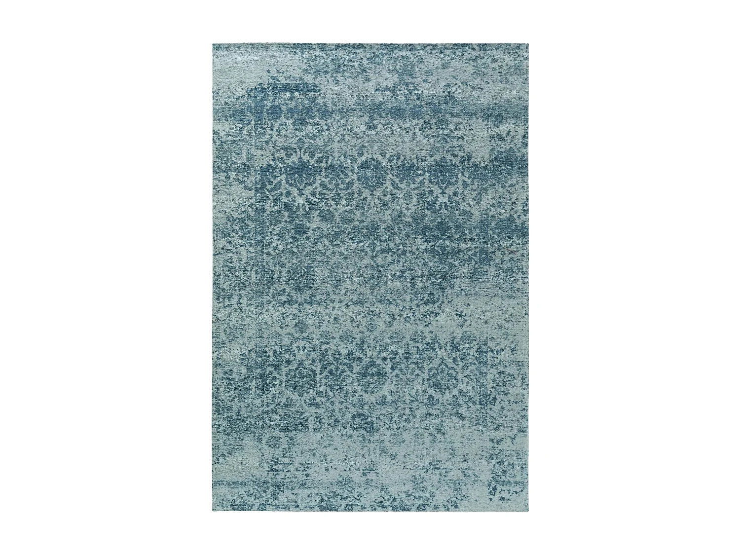 Tapis tissé à plat Tosca Bleu 75x165 cm
