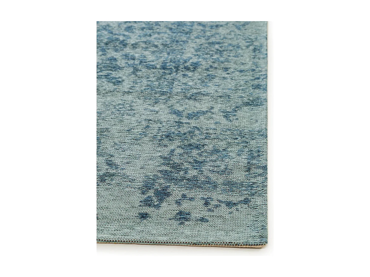 Tapis tissé à plat Tosca Bleu 75x165 cm
