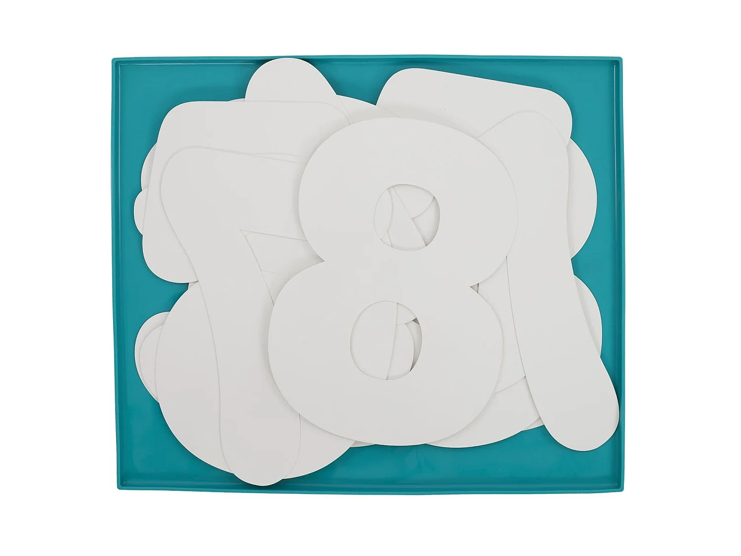 Coffret Number Cake A Decouper Silicone M12