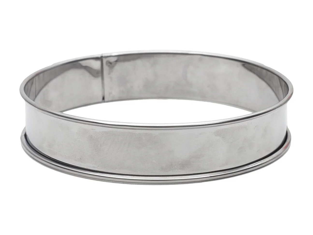 Lot de 2 Cercles à Tartelette "Mamie Lily" 12cm Argent