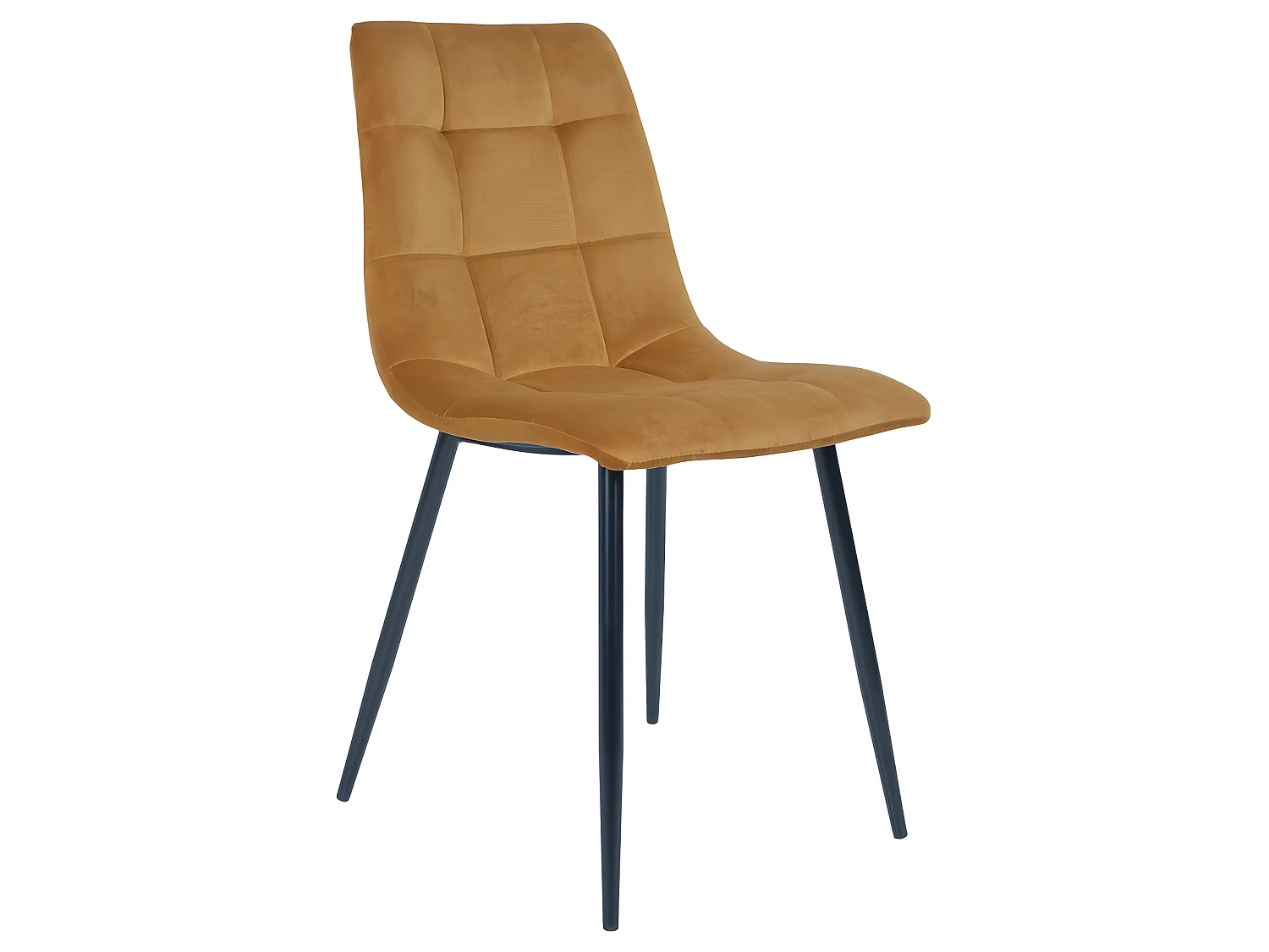 Tony eethoek , 1 eettafel en 6 stoelen geel en eik.