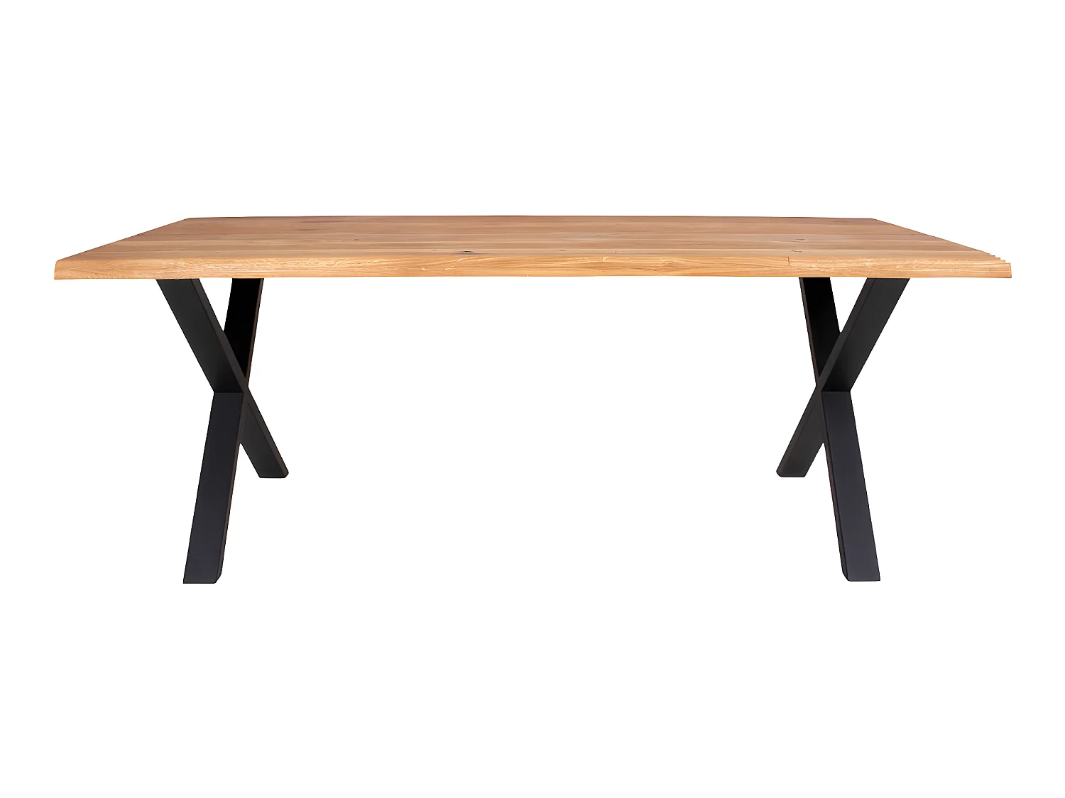 Tony eethoek , 1 eettafel en 6 stoelen geel en eik.