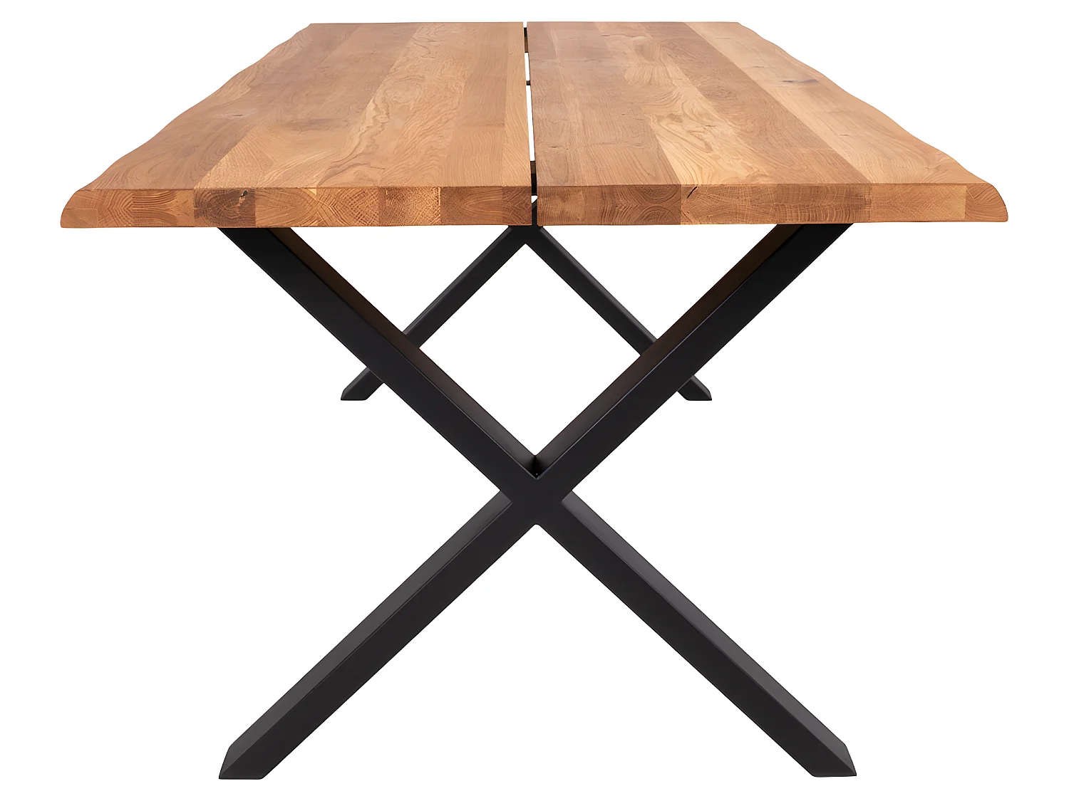 Tony eethoek , 1 eetkamertafel en 6 eetkamerstoelen, donker grijs en eik.