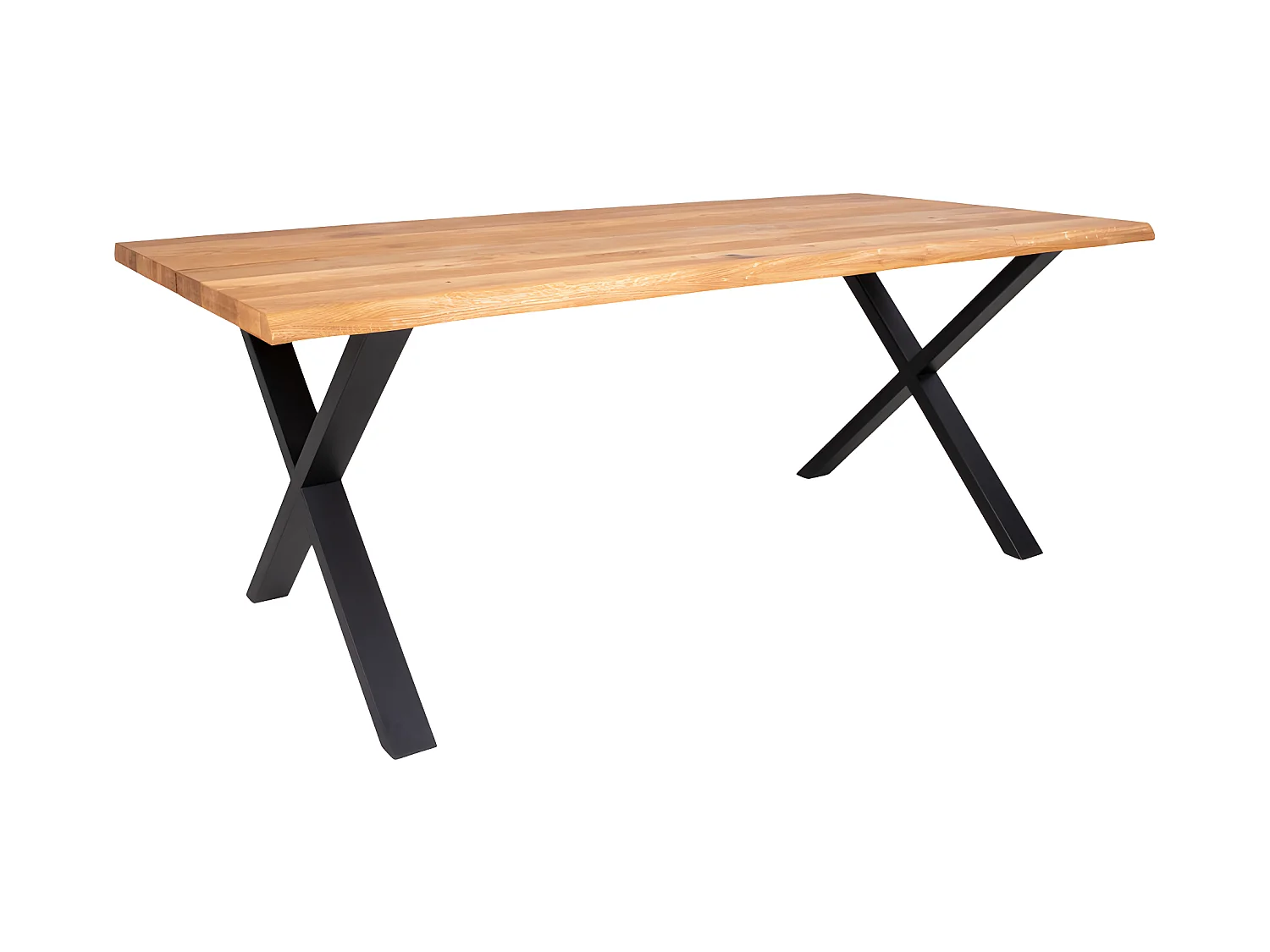 Tony eethoek , 1 eetkamertafel en 6 eetkamerstoelen, donker grijs en eik.