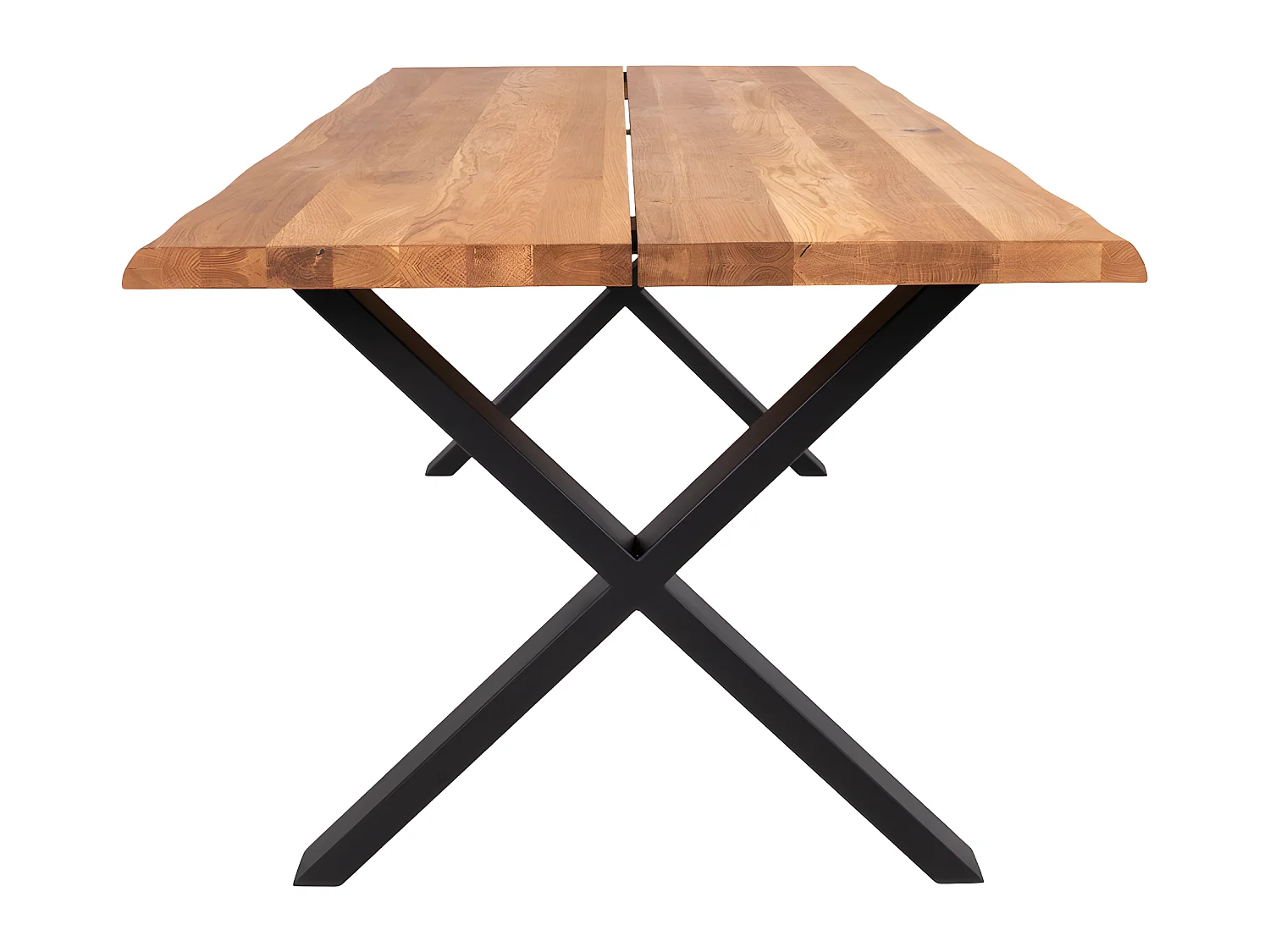 Tony eethoek , 1 eetkamertafel en 6 eetkamerstoelen, donker grijs en eik.