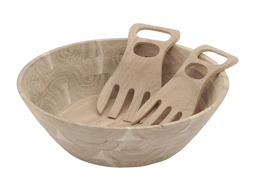 Saladier en bois d'acacia