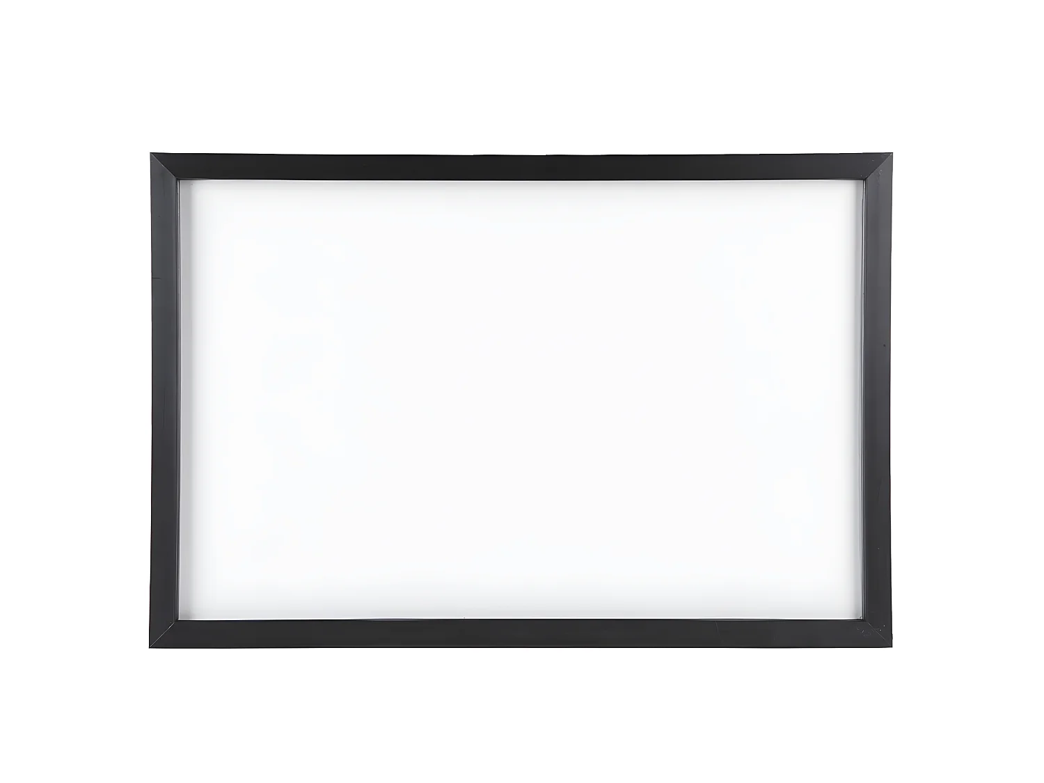 Cadre et photo d'art noir et blanc Poles in Water Noir  Present Time