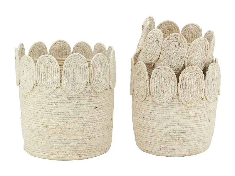 Cache-pots en maïs (Lot de 3)