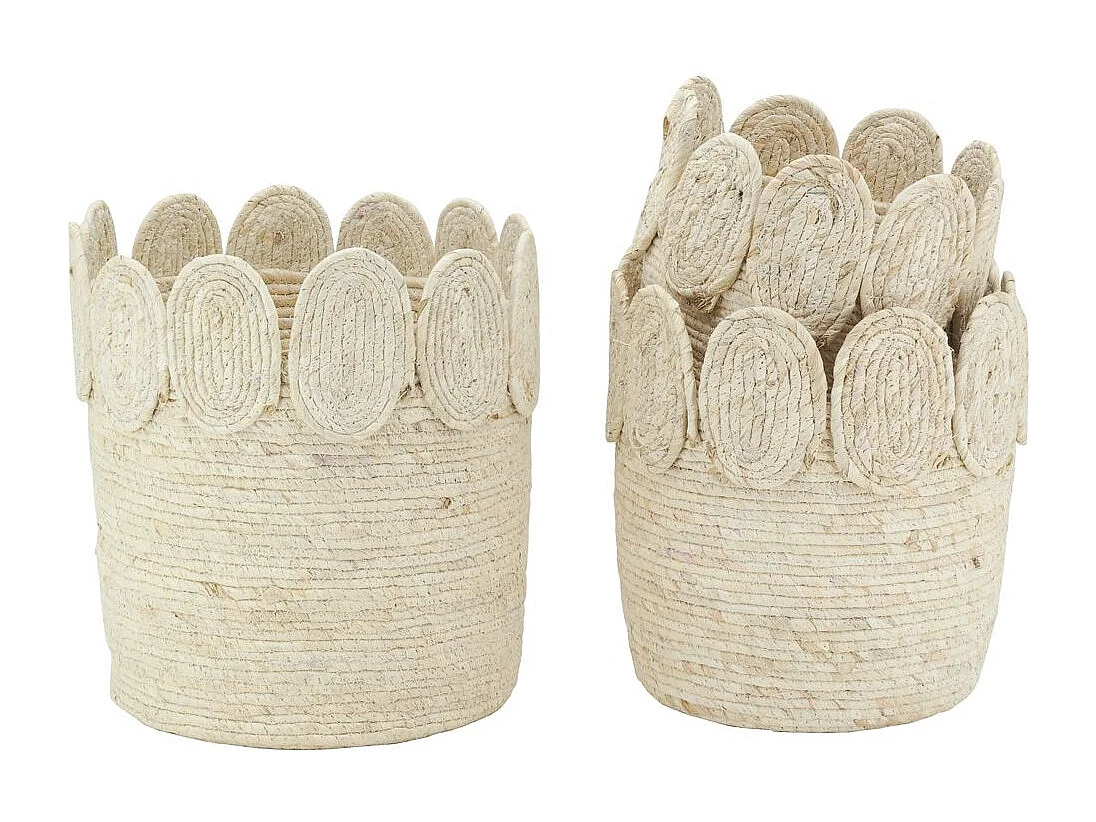 Cache-pots en maïs (Lot de 3)