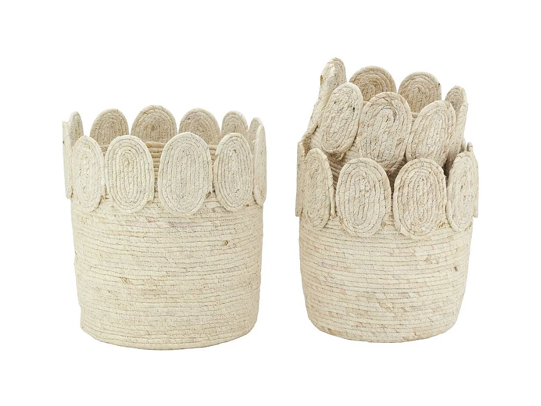 Cache-pots en maïs (Lot de 3)
