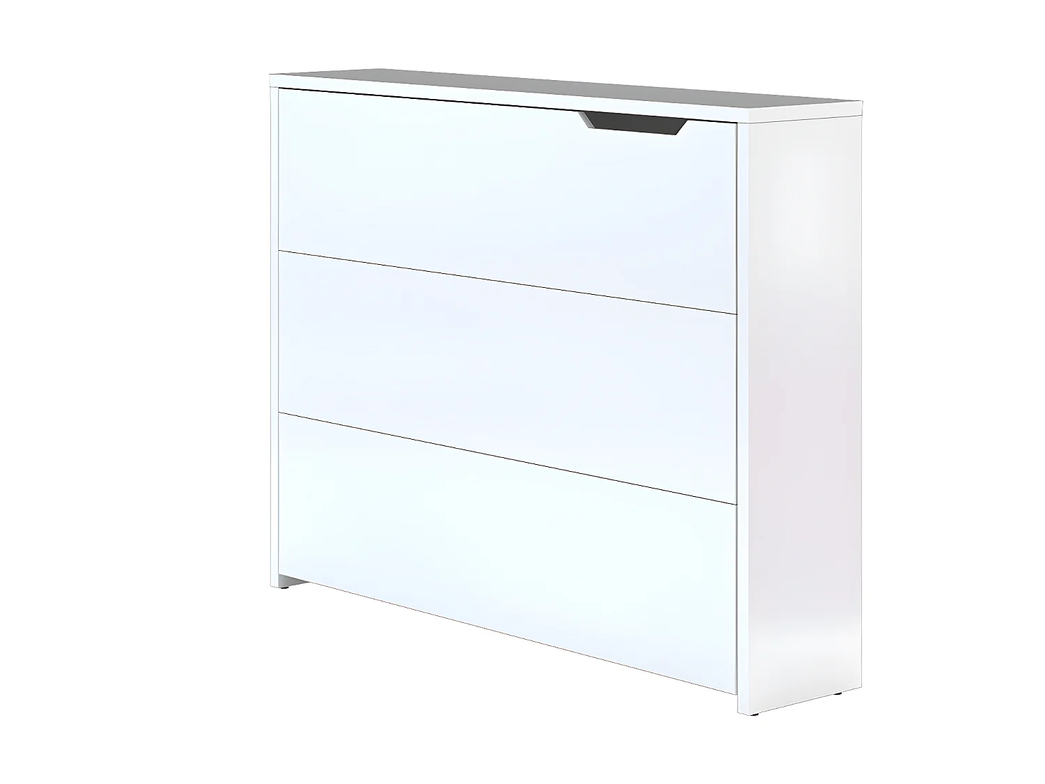 Lenart Escritorio extensible con almacenamiento WORK CONCEPT CW01 L Izquierda 115 cm blanco mate