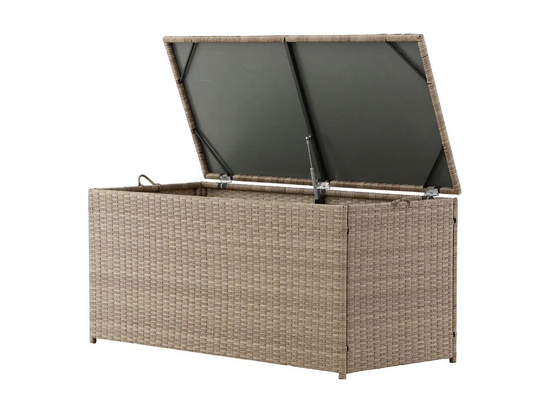 Coffre de Jardin "London" 130cm Naturel