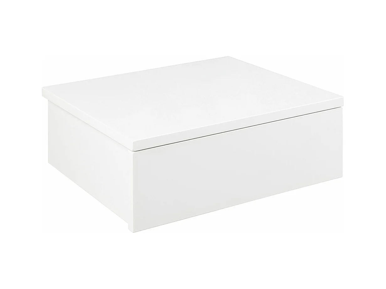 Comodino Avignon 1 cassetto bianco.