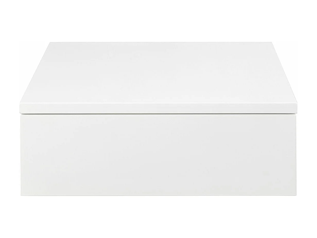 Avignon table de nuit 1 tiroir blanche.