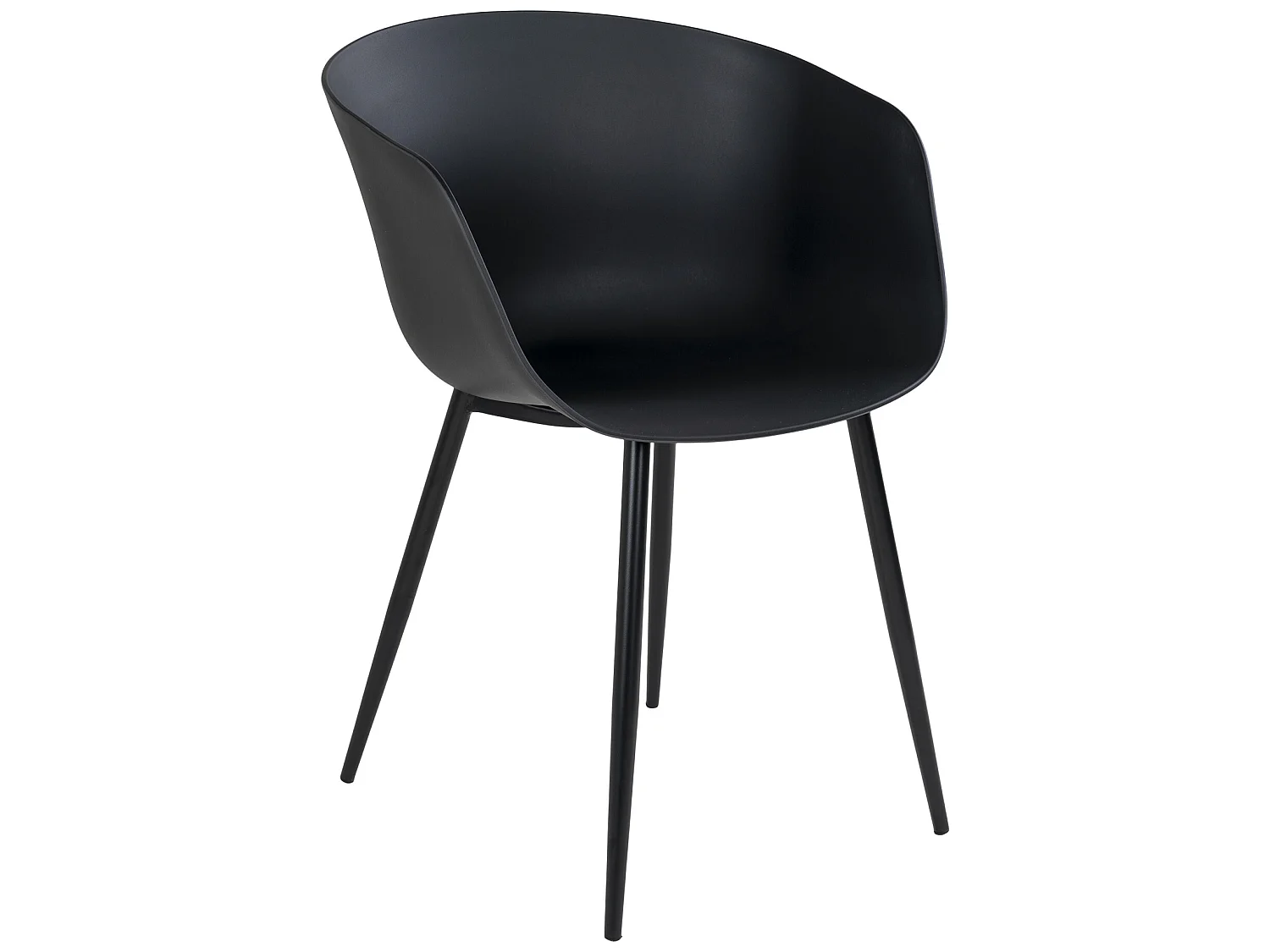 Rolino Gartenstuhl schwarz.