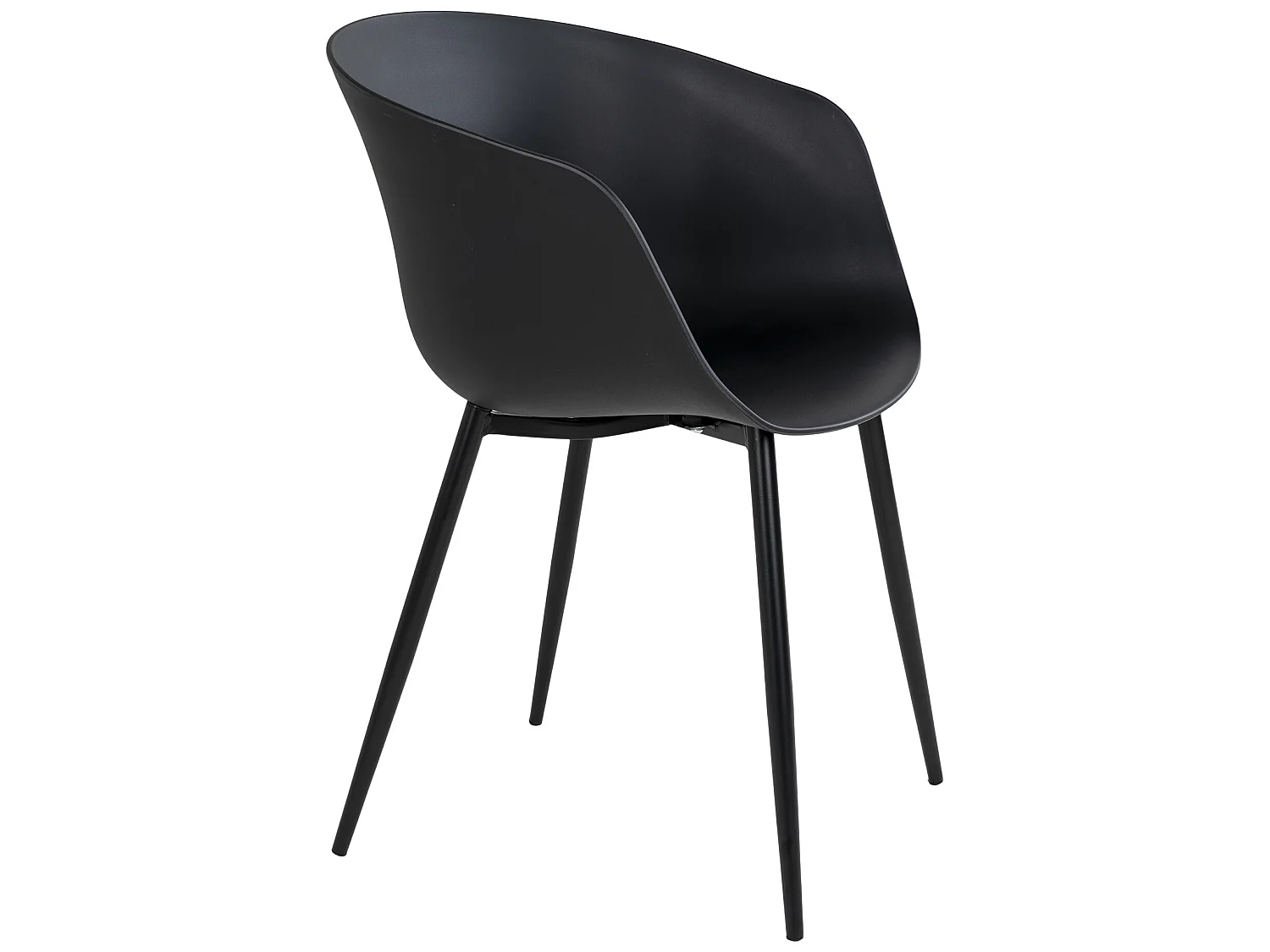 Rolino Gartenstuhl schwarz.