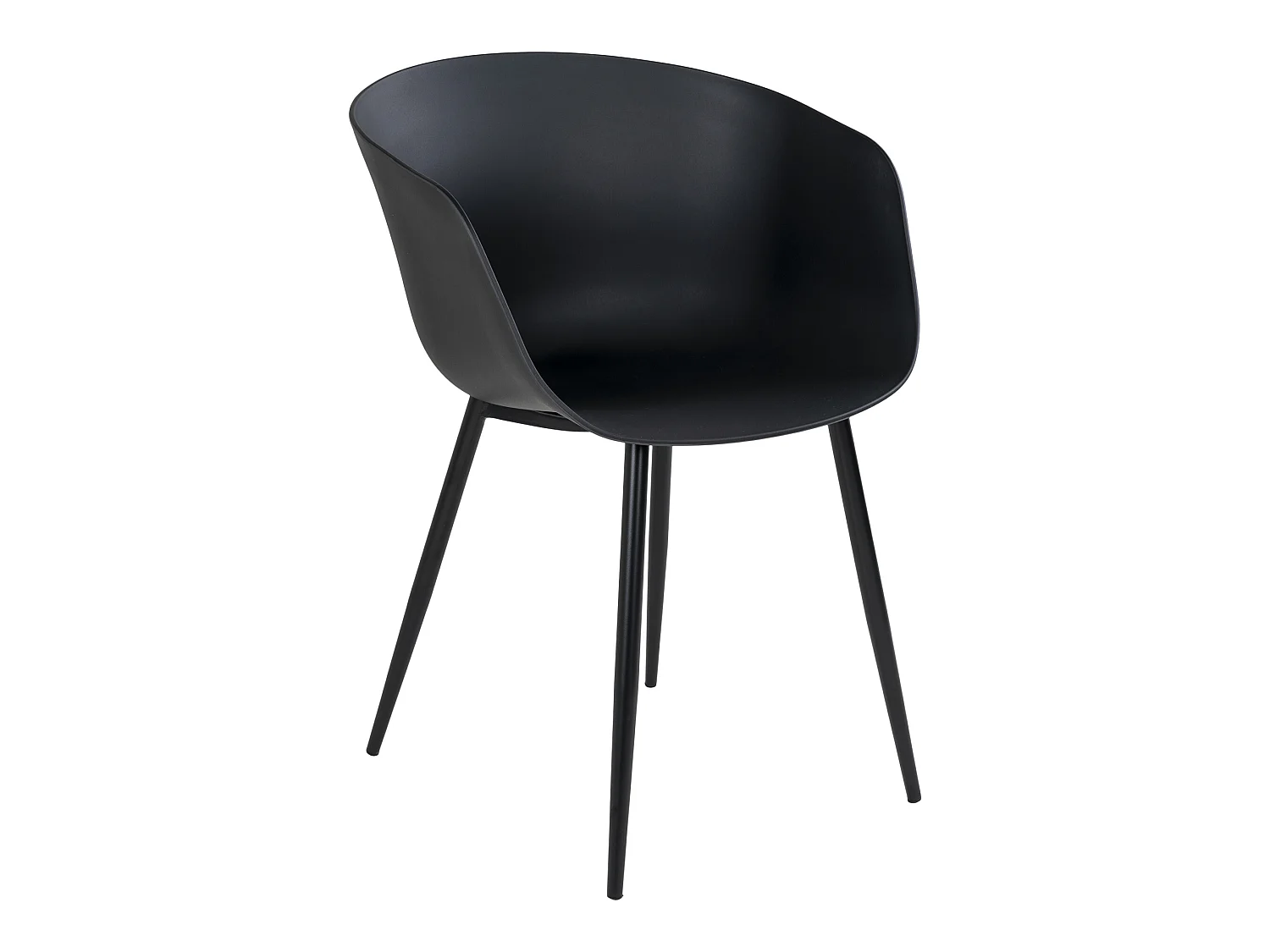 Rolino Chaise de jardin, noir.