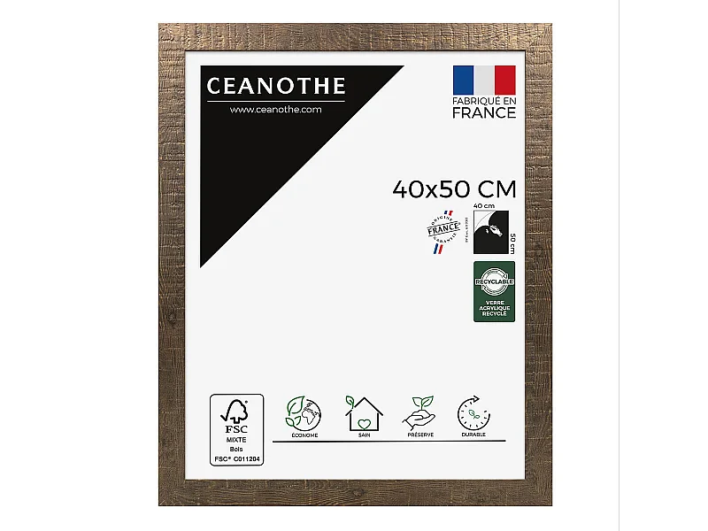 Cadre photo Fauve 40x50 cm