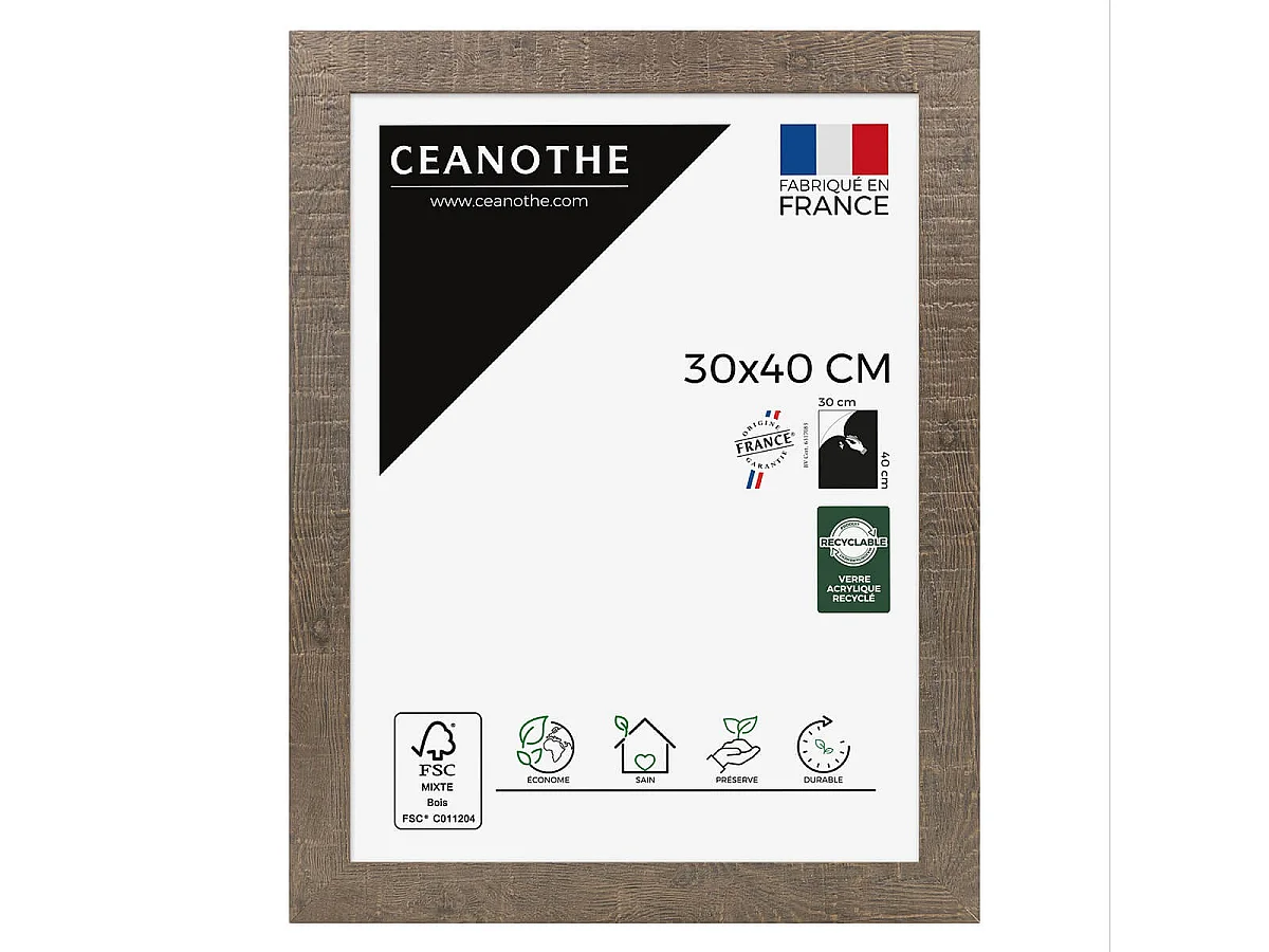 Cadre photo Fauve 30x40 cm