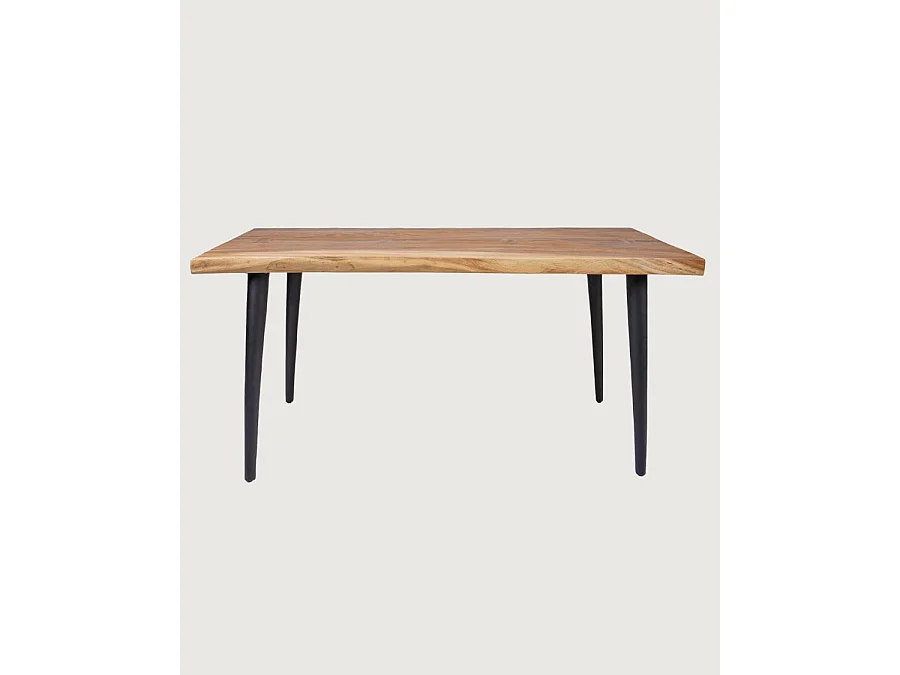 Kanpur - Table repas en suar massif L160 cm 6 pers.