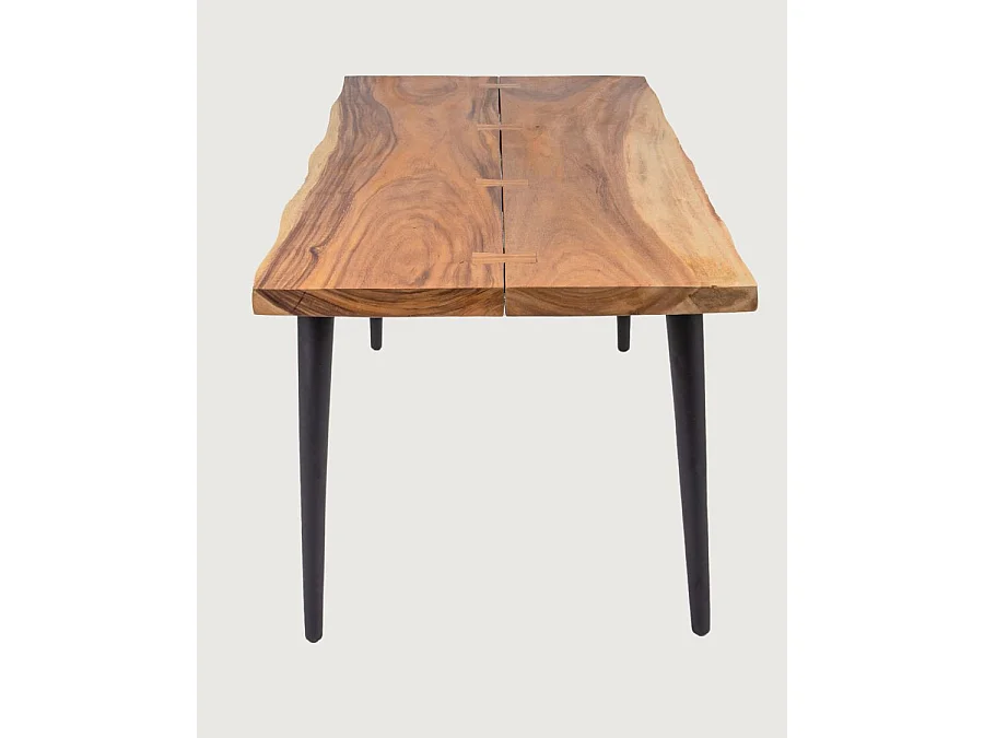 Kanpur - Table repas en suar massif L160 cm 6 pers.