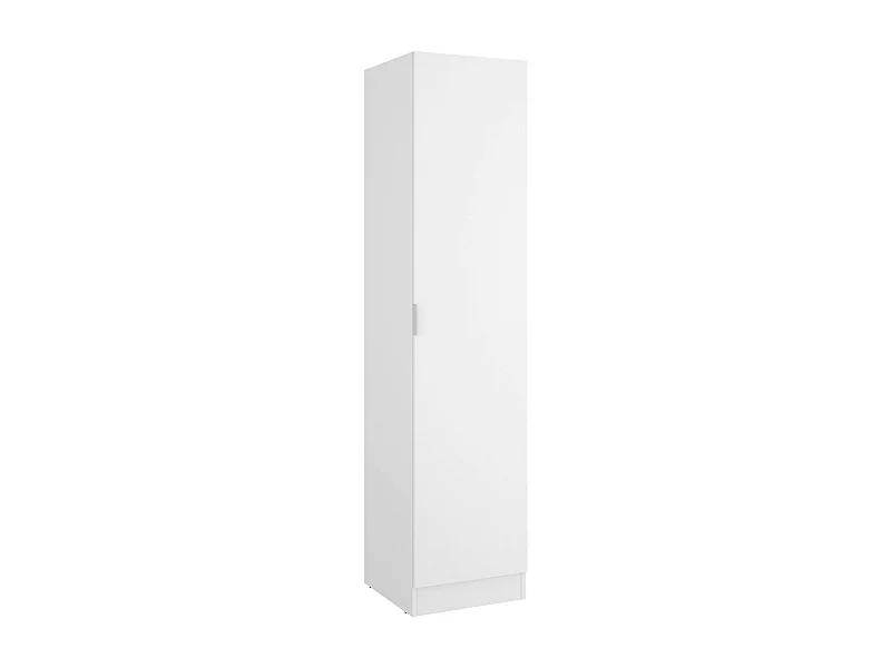 Armadio Multiuso 1 Anta Nxy, Appendiabiti, 52x184h cm Bianco