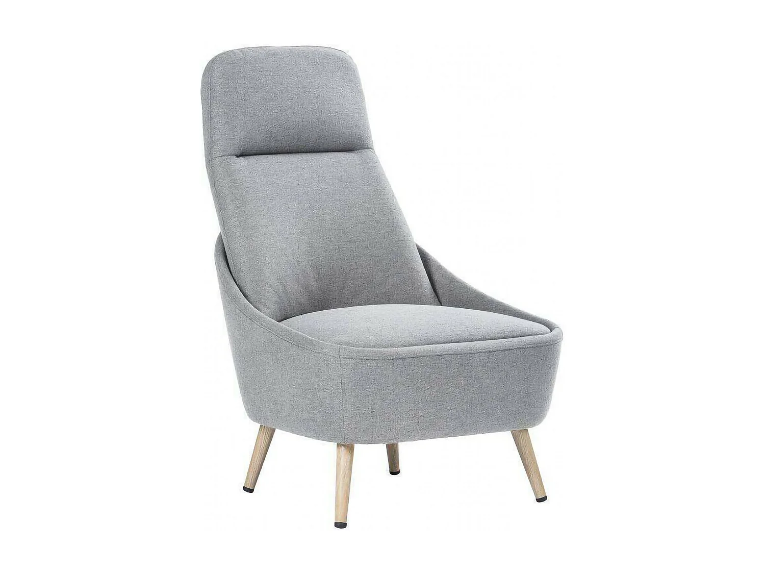 Bürostuhl Dcelli, Büro-Wartestuhl, Ergonomischer Wartestuhl, 77x65h100 cm, Grau