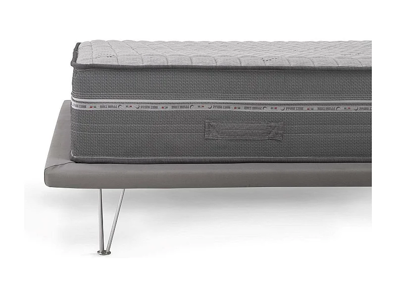 Matelas double Dastor, matelas en mousse à mémoire de forme et microressorts ensachés, 100% Made in Italy, anti-acariens et hypoallergénique, 160x200h32 cm