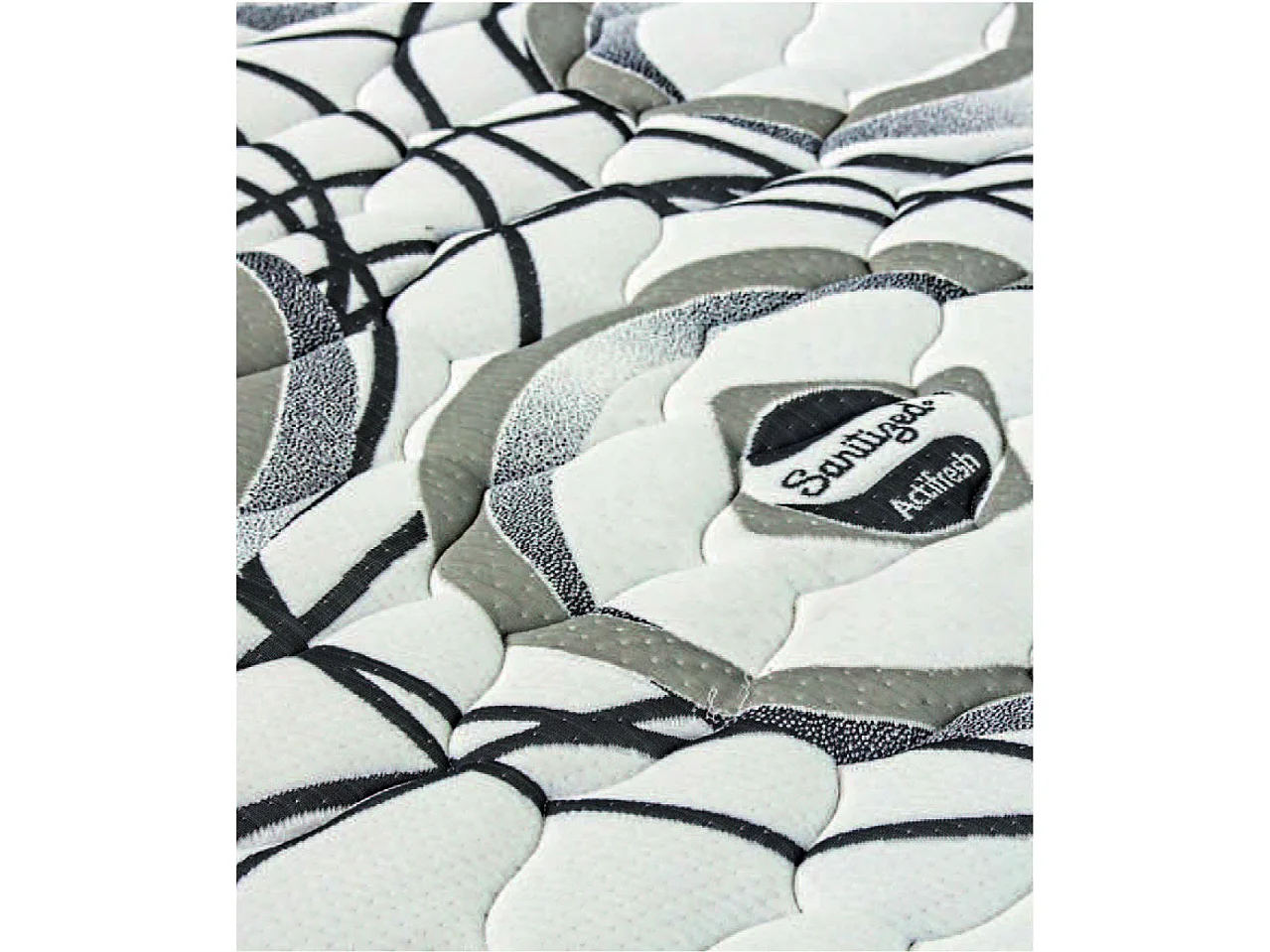 Colchão duplo Dmelos, colchão Memory Foam e Waterfoam, 100% Fabricado na Itália, Antiácaro e Hipoalergênico, 160x190h 22 cm