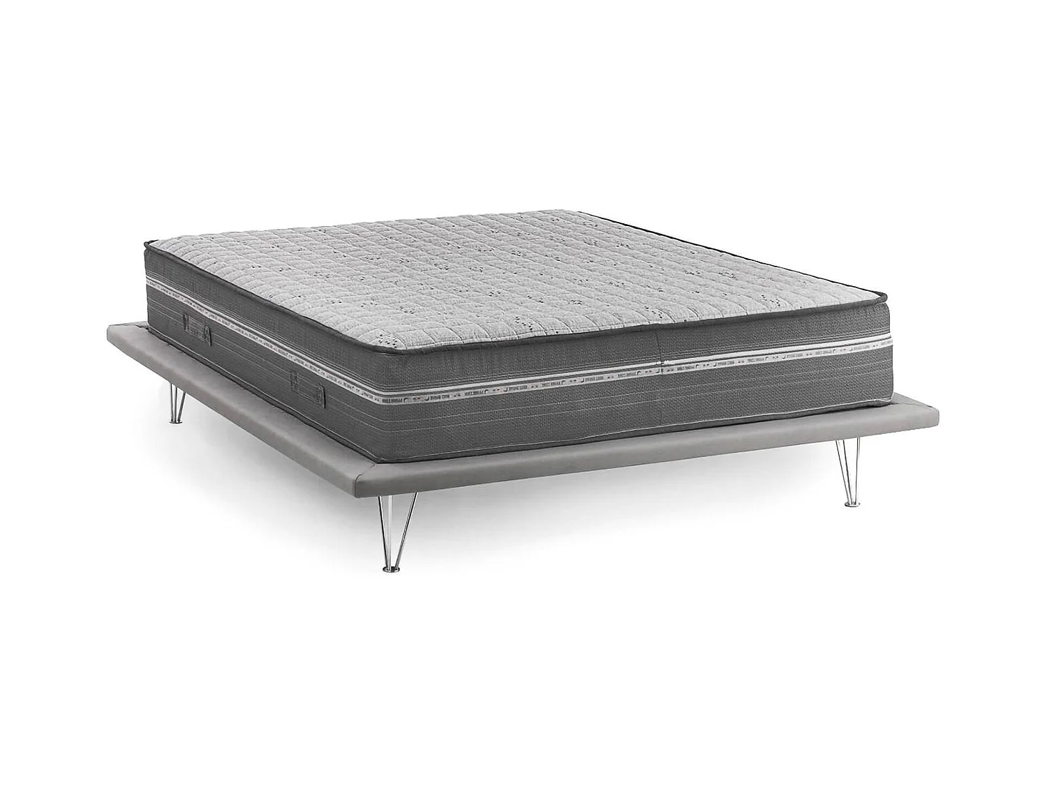 Matelas simple Dlesc, matelas en mousse à mémoire de forme et microressorts ensachés, 100% Made in Italy, anti-acariens et hypoallergénique, 80x190h32 cm