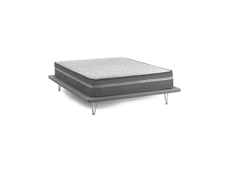 Dleri tweepersoonsmatras, Memory Foam-matras en pocket-microveren, 100% Made in Italy, anti-mijt en hypoallergeen, 120x190h32 cm