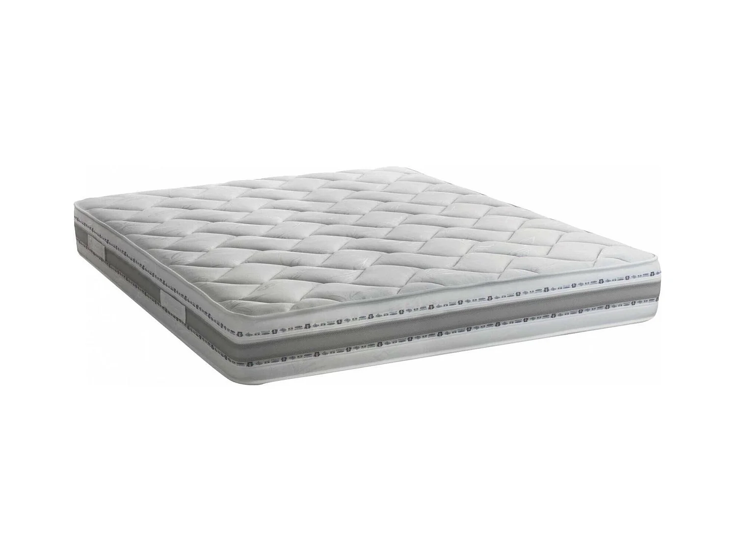 Matelas double Dfiorio, matelas amovible en mousse à mémoire de forme et Waterfoam, 100% Made in Italy, anti-acariens et hypoallergénique, 120x200h21 cm
