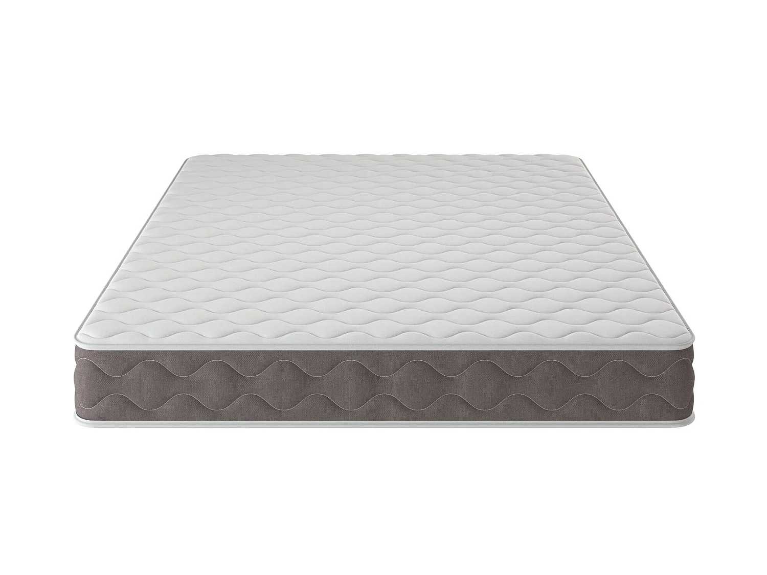 Colchón doble Dabasci, Colchón Memory Foam, Colchón ergonómico, Colchón antiácaros e hipoalergénico, 100% Made in Italy, 140x190xh21 cm