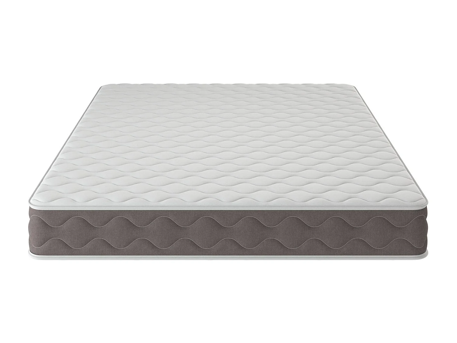 Dabasci dubbele matras, Memory Foam matras, Ergonomische matras, Anti-mijt en hypoallergene matras, 100% Made in Italy, 180x200xh25 cm