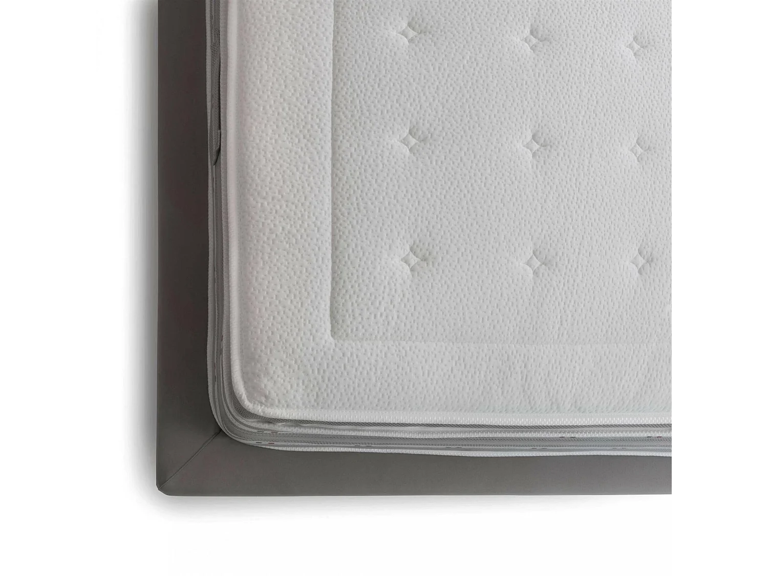 Dme dubbele matras, orthopedisch in traagschuim en pocket microveren, 100% Made in Italy, anti-mijt en hypoallergeen, 160x190h37 cm