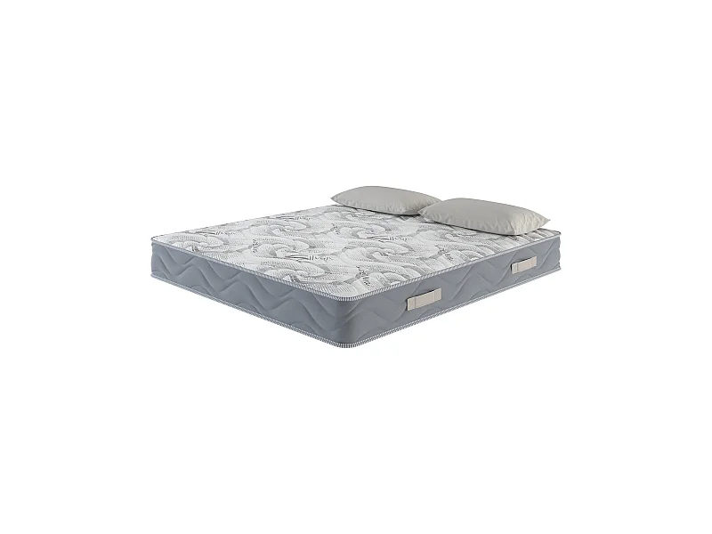 Dcela dubbele matras, Trioform Memory Foam Matras, Ergonomische matras, Anti-mijt- en hypoallergene matras, 100% Made in Italy, 120x200xh25 cm