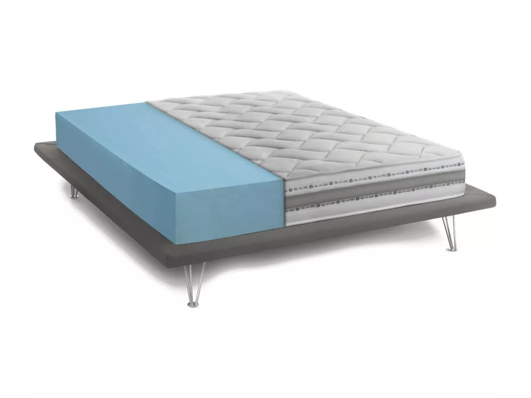 Kauf Unique Doppelmatratze Dmignan, Herausnehmbare Matratze aus Memory Foam und Waterfoam, 100% Made in Italy, Anti-Milbe und hypoallergen, Cm 160x200 h21