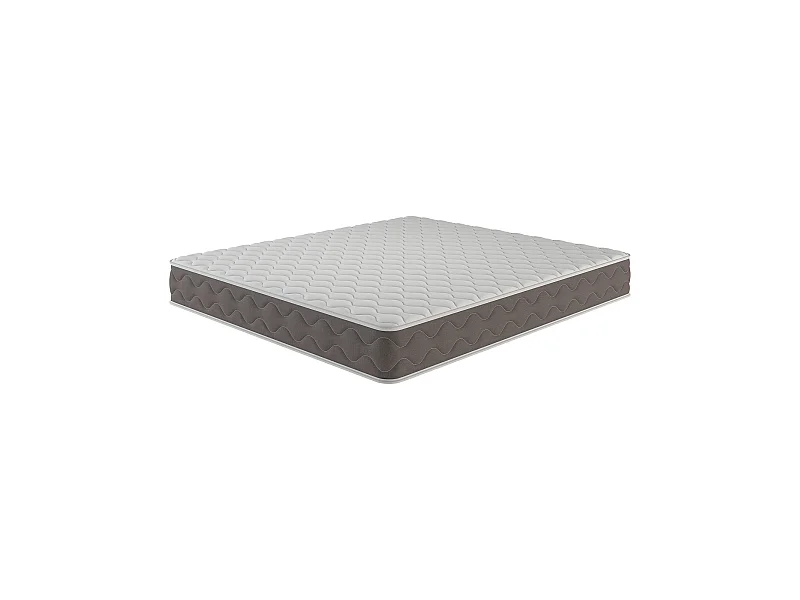 Dmauriz dubbele matras, Memory Foam Matras, Ergonomische matras, Anti-mijt en hypoallergene matras, 100% Made in Italy, 120x200xh21 cm