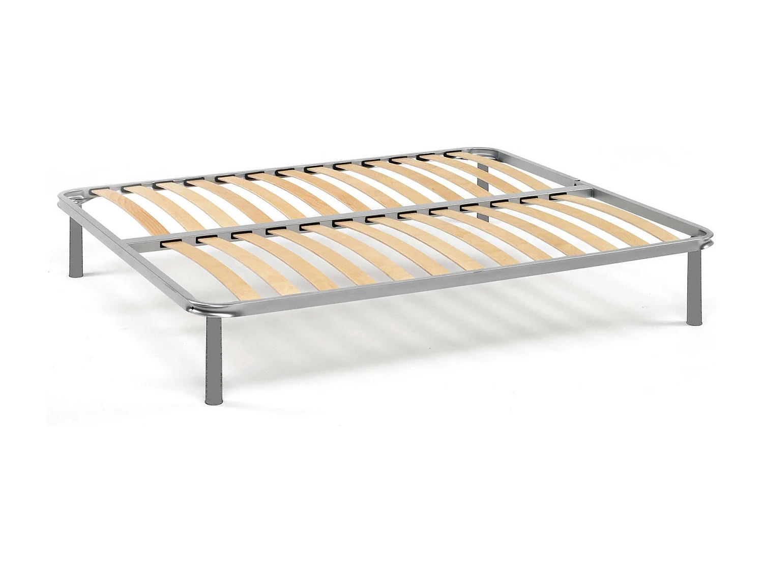 Dabasso tweepersoonsbedbodem, orthopedische basis van berkenmultiplex met 13 latten, 100% Made in Italy, 120x190h34 cm