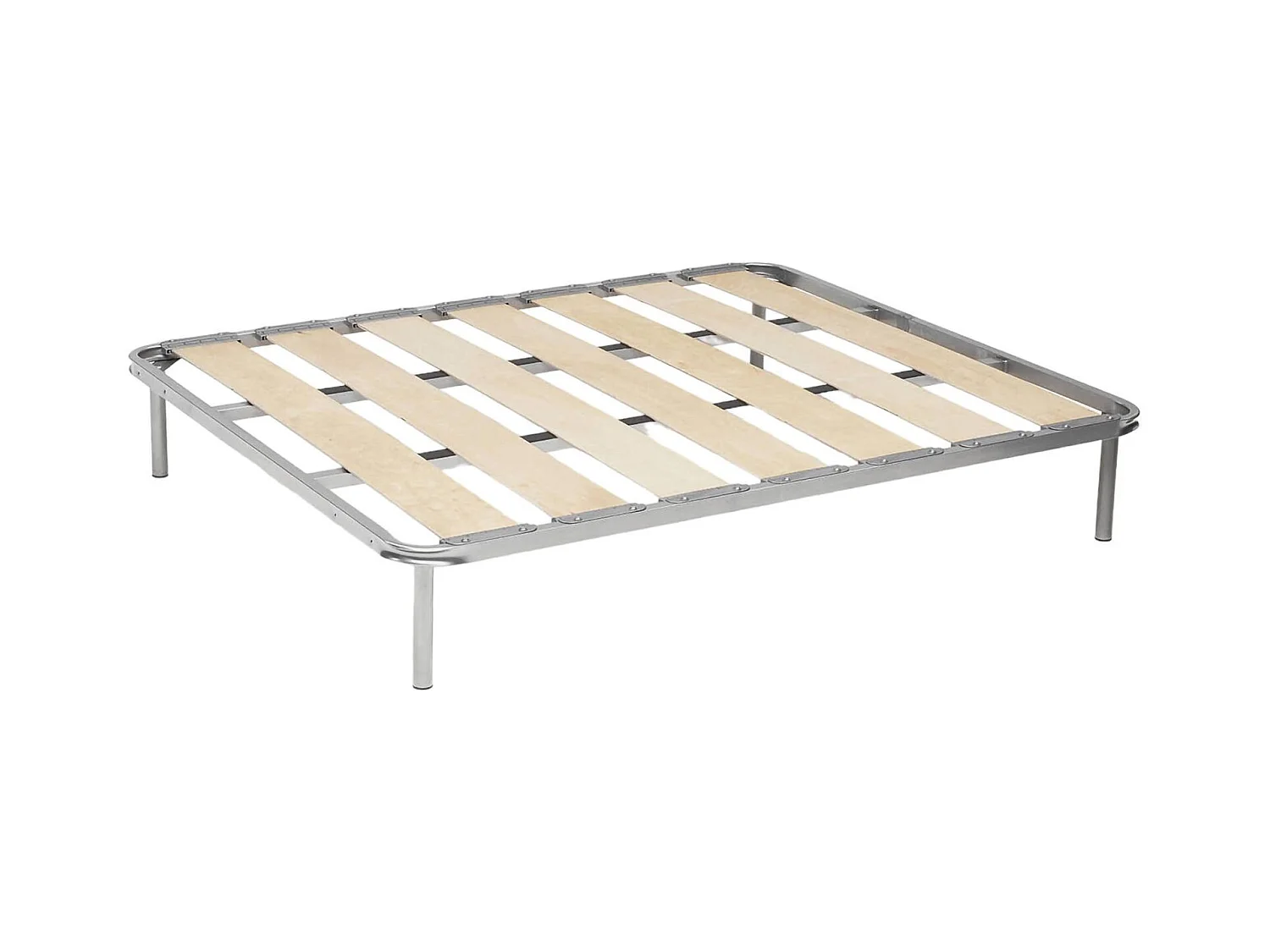 Sommier double Dabatt, Sommier orthopédique à lattes larges, 100% Made in Italy, 160x190h31 cm
