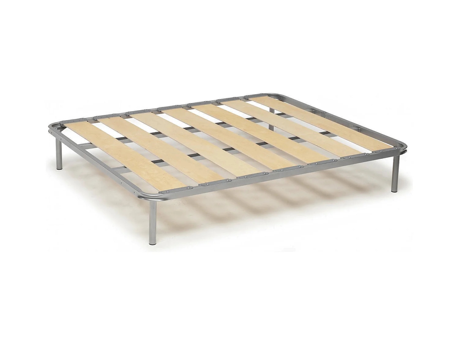 Dgregor dubbele bedbodem, orthopedische basis met brede latten, 100% Made in Italy, 120x190h 31 cm