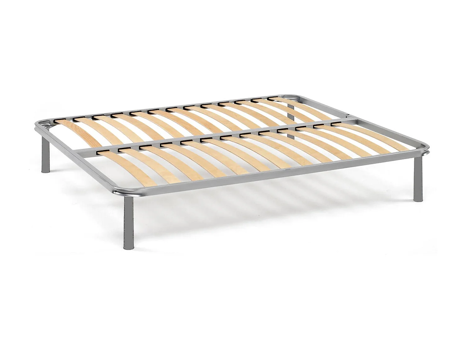 Somier doble Dgrasso, Somier ortopédico de láminas, 100% Made in Italy, 160x190h31 cm