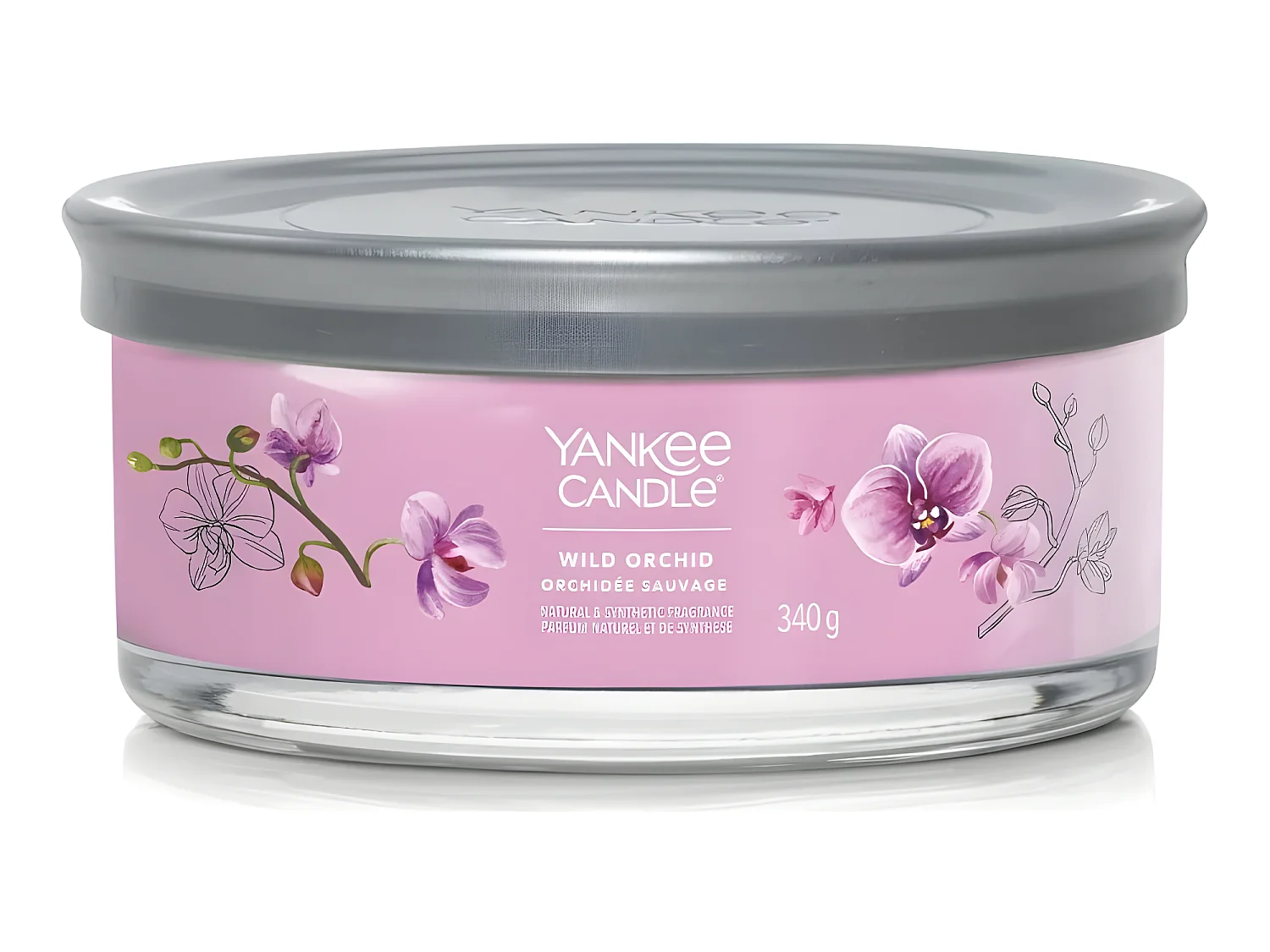 Bougie signature Orchidée sauvage 5 mèches