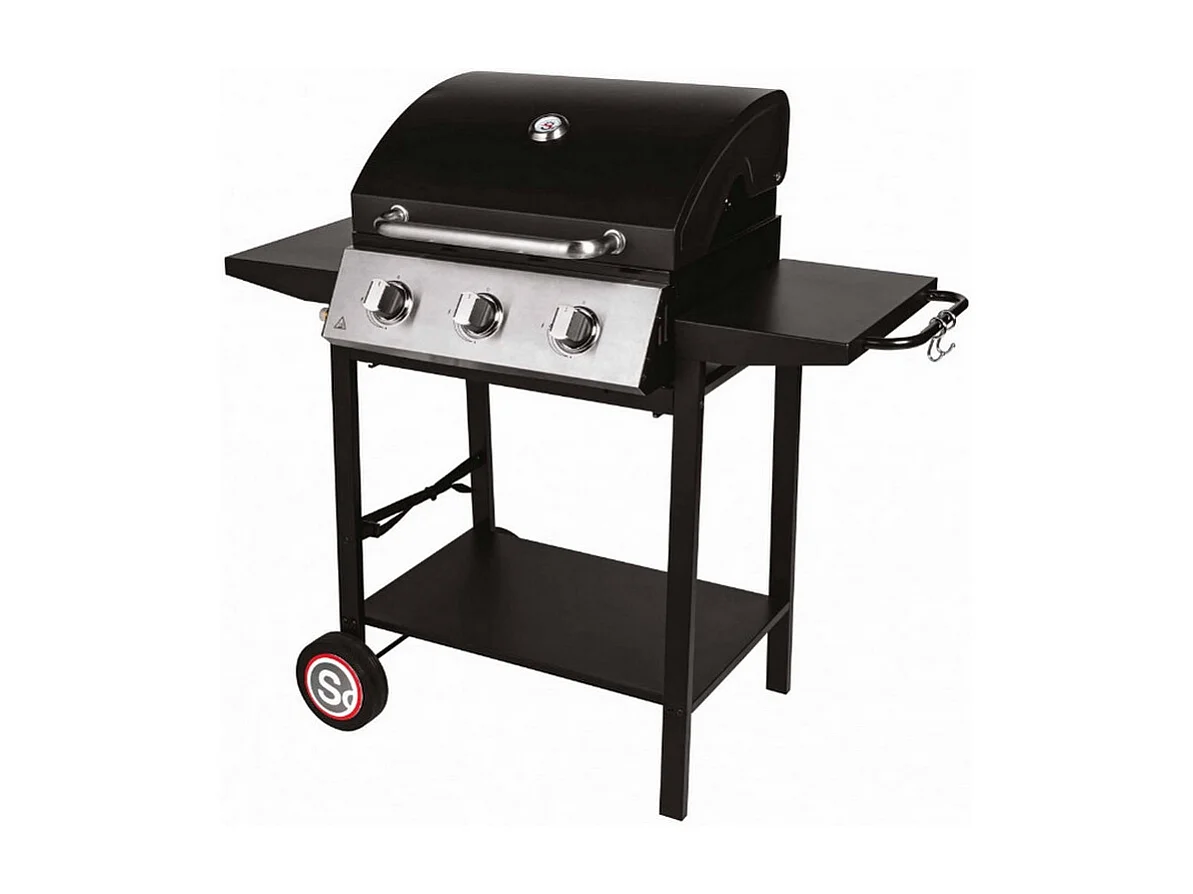 Barbacoa de gas HARLEM 3 fuegos - SOMAGIC